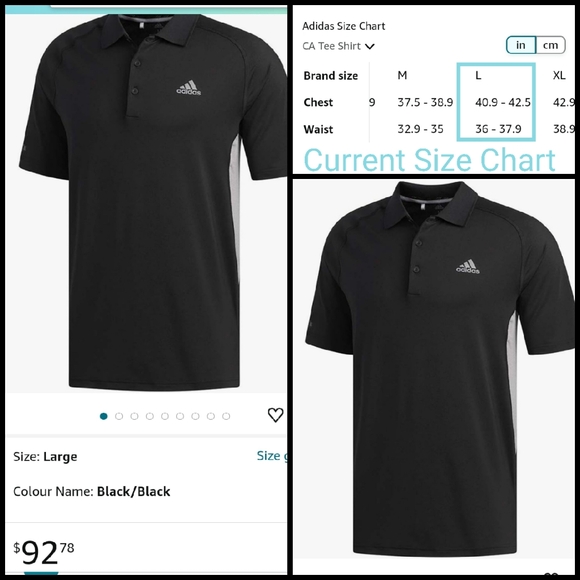 OG Adidas Climacool Golf Polo {Original} like new - Picture 16 of 16